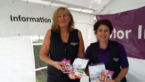 Liz Healey and Vicky Bibby