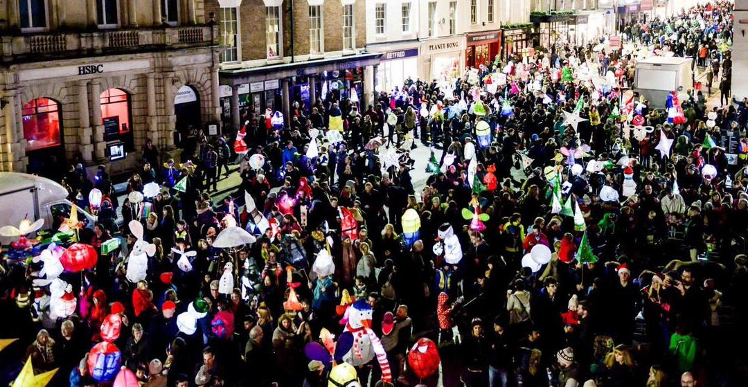 The Annual Lantern Parade Lights Up Leamington!