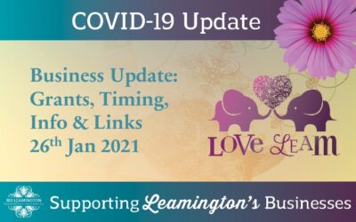 Business Update: Grants, Timing, Info & Links