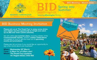 March Update: Meeting, Rates, Road Works & Events