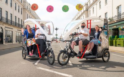 Pedi Bikes in Leamington #LiftLeam