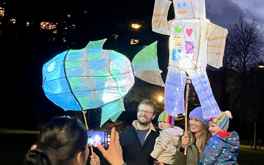 The Leamington Lantern Parade Lights Up Leamington!