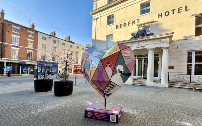 Spectacular Hearts Arrive in Leamington Town Centre this Valentine’s!